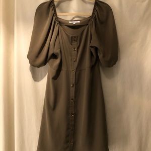 Mimi Chica Olive green dress